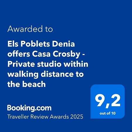 ゲストハウス Denia Offers Casa Crosby - Private Within Walking Distance To The *
